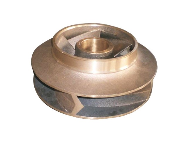 Copper impeller casting